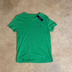 Green Ralph Lauren shirt